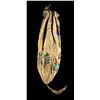 Image 1 : NATIVE AMERICAN BEAD DECORATED DITTY BAG.