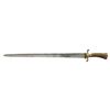 Image 2 : EUROPEAN HUNTING SWORD WITH 1671 DATED BLADE.