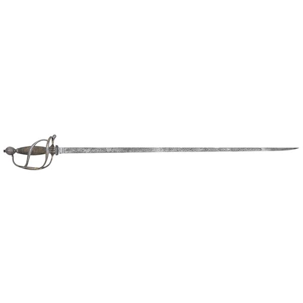 REPRODUCTION SILVER HILTED BRITISH COURT