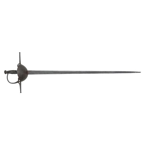 SPANISH CUP HILT RAPIER.