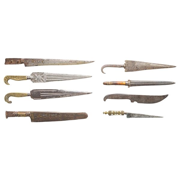 GROUP OF SEVEN 18th CENTURY-STYLE MEDITERRANEAN