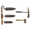 Image 1 : GROUP OF FIVE FORGED BLADED TOOLS.