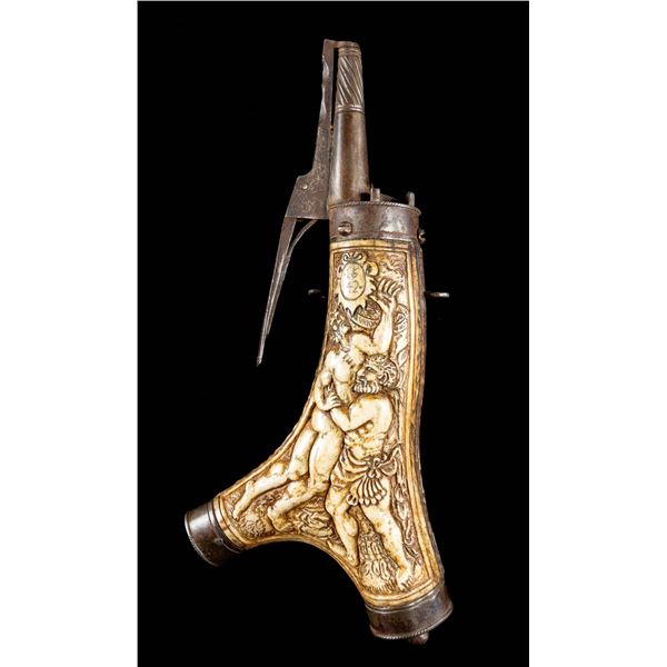 17th CENTURY CONTINENTAL MUSKETEER'S WHEELLOCK