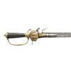 Image 3 : GERMAN COMBINATION HUNTING SABER & FLINTLOCK
