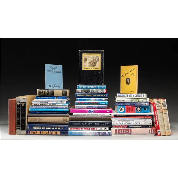WIDE VARIETY OF REFERENCE BOOKS INCLUDING MILITARY