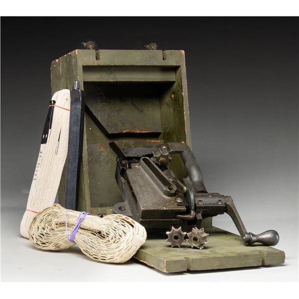 BROWNING BELT FILLING MACHINE MODEL OF 1918.