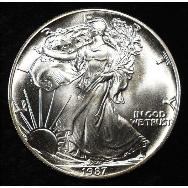 1987 AMERICAN SILVER EAGLE