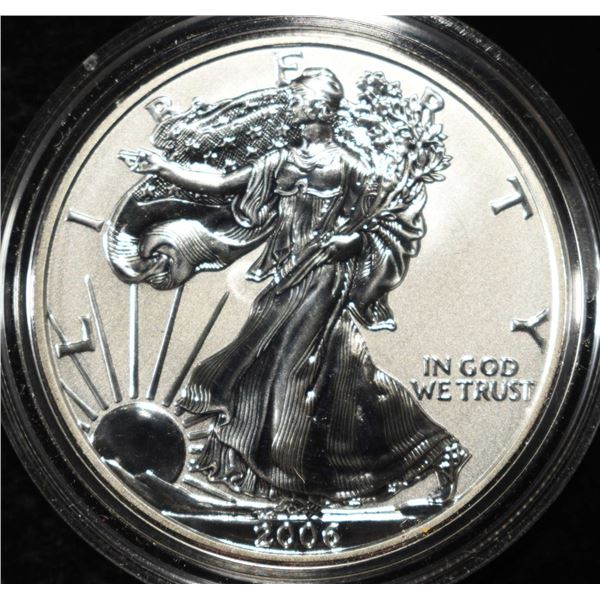 2006-P AMERICAN SILVER EAGLE  REVERSE PROOF