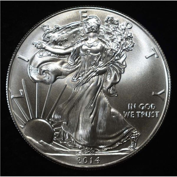 2014 AMERICAN SILVER EAGLE