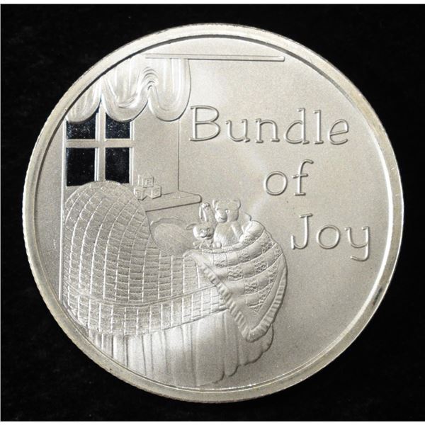BUNDLE OF JOY 1 OZ .999 SILVER ROUND