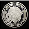 Image 1 : GOLF 1 OZ .999 SILVER ROUND