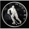 Image 1 : HOCKEY 1 OZ .999 SILVER ROUND