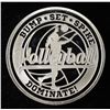 Image 1 : VOLLEYBALL 1 OZ .999 SILVER ROUND