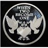 Image 1 : WEDDING 1 OZ .999 SILVER ROUND