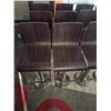 Image 3 : 12 Bar Stools with Metal Bases
