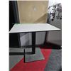 Image 4 : Freezer, Metal Shelf, and Table Lot