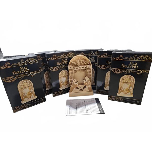 Department 56 Flourish Nativity Set, 6 pcs