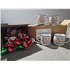 Image 1 : Christmas Spirit Mugs and Ornaments Set