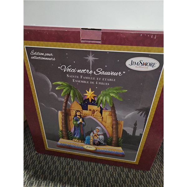 Jim Shore Nativity Set 4 Pieces