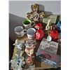 Image 2 : Decorative Plaques and Mugs Lot