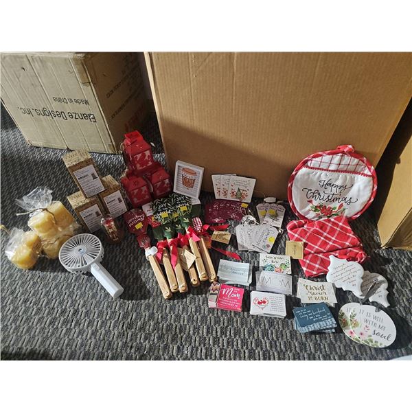 Holiday and Gift Items Lot
