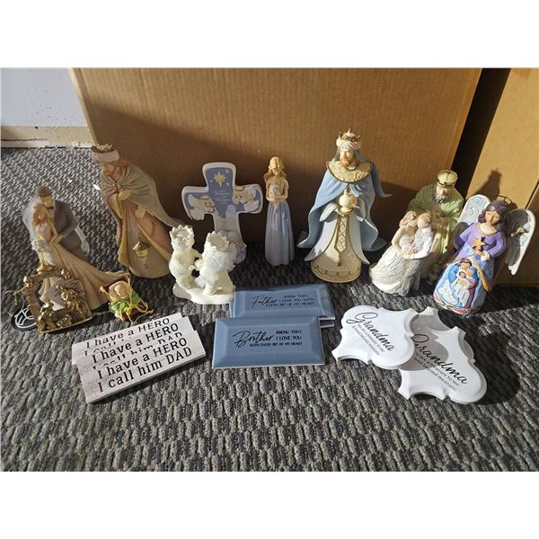 Decorative Figurines and Plaques