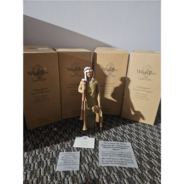 Willow Tree Zampognaro Shepherd with Bagpipe