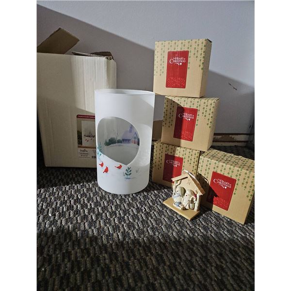 Heart of Christmas Ceramic Figurines and DayS