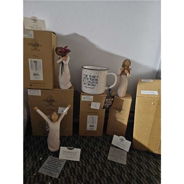 Willow Tree Demdaco Figurines and Mug Lot
