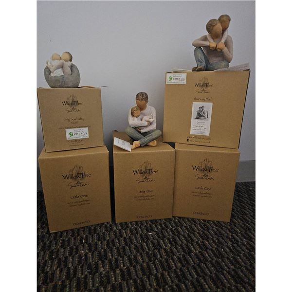 Willow Tree Figurines Collection, 3 Pieces