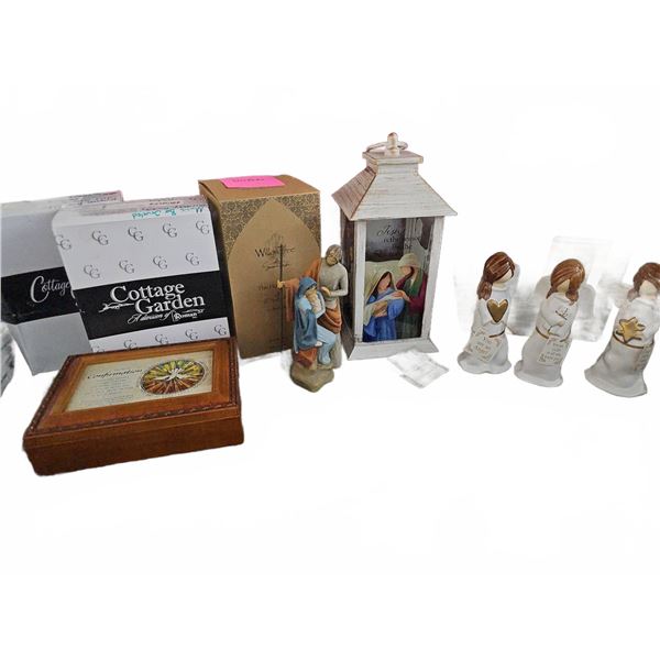 Religious Figurines and Decor Collection