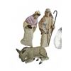 Image 2 : 7-Piece Nativity Scene Figurine Set