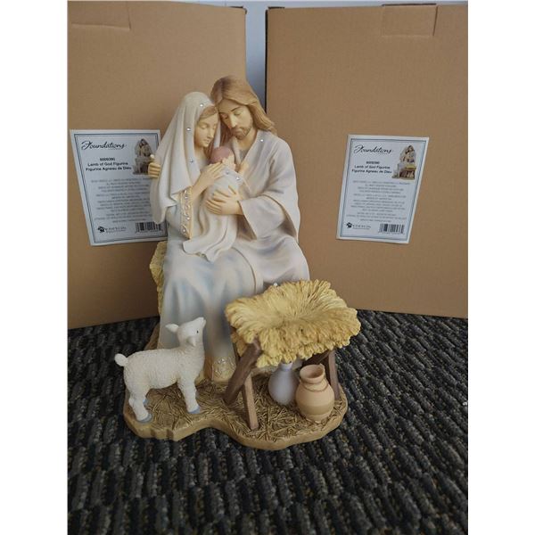 Foundations Nativity Family Figurine
