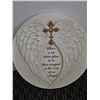 Image 2 : Angel Wings Cross Wall Plaque