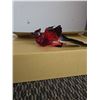 Image 1 : 12 Red Glass Bird Figures