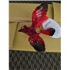 Image 1 : Red Acrylic Cardinal Figurine