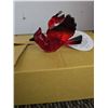 Image 2 : Red Acrylic Cardinal Figurine