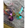 Image 2 : Rainbow Crystal Butterfly Ornaments Set