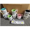 Image 2 : Ceramic Coffee Mugs and Coasters