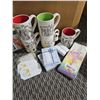 Image 2 : Mugs, Figurines and Stationery Lot