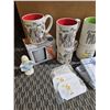 Image 3 : Mugs, Figurines and Stationery Lot