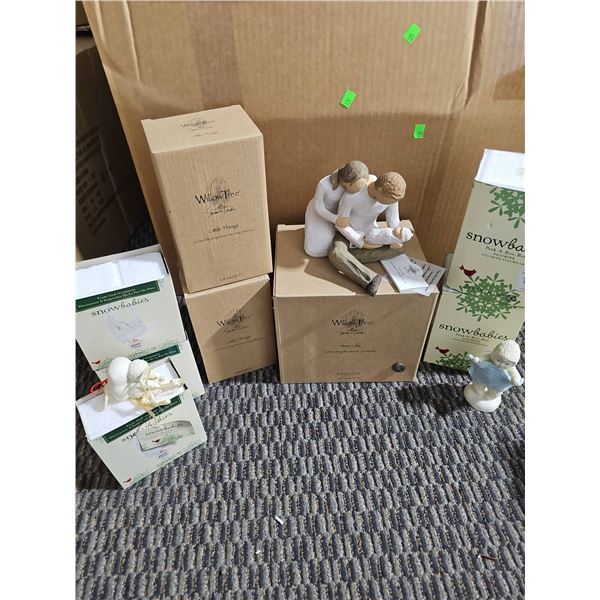 Willow Tree and Snowbabies Figurines Lot
