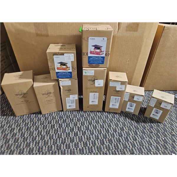 9 Willow Tree Figurines Assorted