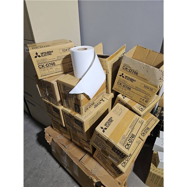 Mitsubishi Electric CK-D746 Ink & Paper Set,