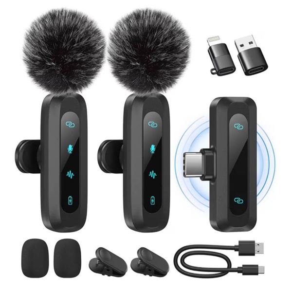 WARM BOX Wireless Lavalier Microphone Set