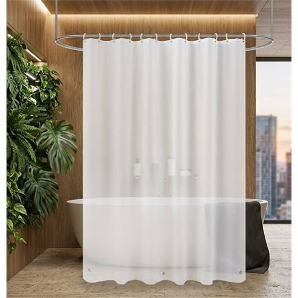 UFRIDAY 72 x 78 in. Premium Shower Curtain