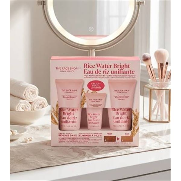 THE FACE SHOP Rice Water Bright Cleanser Set