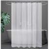 Image 1 : UFRIDAY Extra Long Shower Curtain Liner 72 x 82 inches,Waterproof Frosted PEVA Plastic Shower Curtai