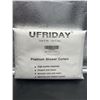Image 2 : UFRIDAY Extra Long Shower Curtain Liner 72 x 82 inches,Waterproof Frosted PEVA Plastic Shower Curtai