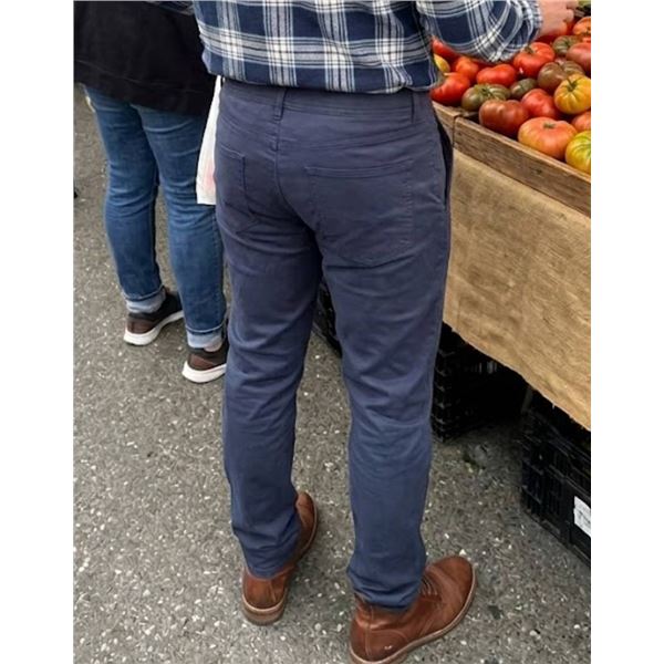 JACHS Men's Navy Pants 38x32